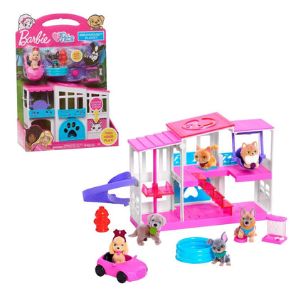 مجموعة ألعاب بيت الأحلام للحيوانات الأليفة من باربي (JP-63291) 