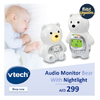 VTech Audio Monitor Bear With Nightlight