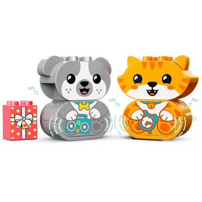 LEGO 10977 DUPLO My First Puppy & Kitten With Sounds