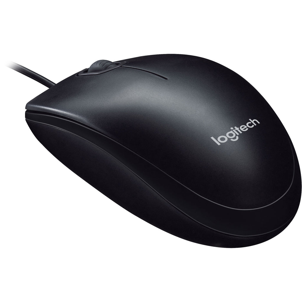 Logitech M100 Corded Mouse - Black