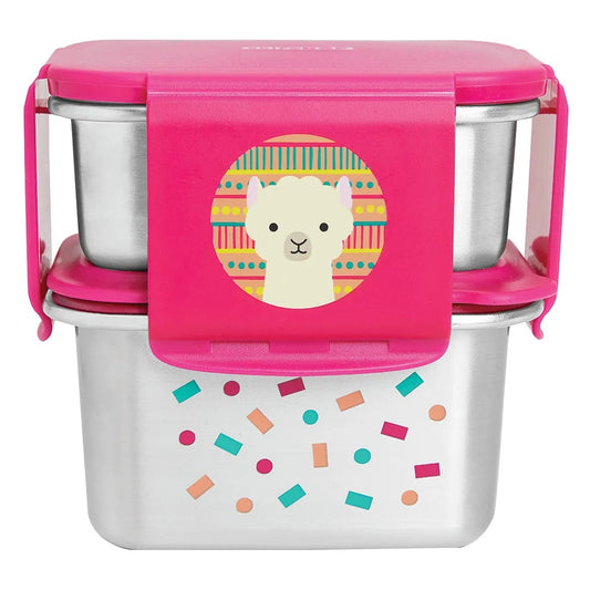 SkipHop - Zoo Stainless Steel Lunch Kit - Llama