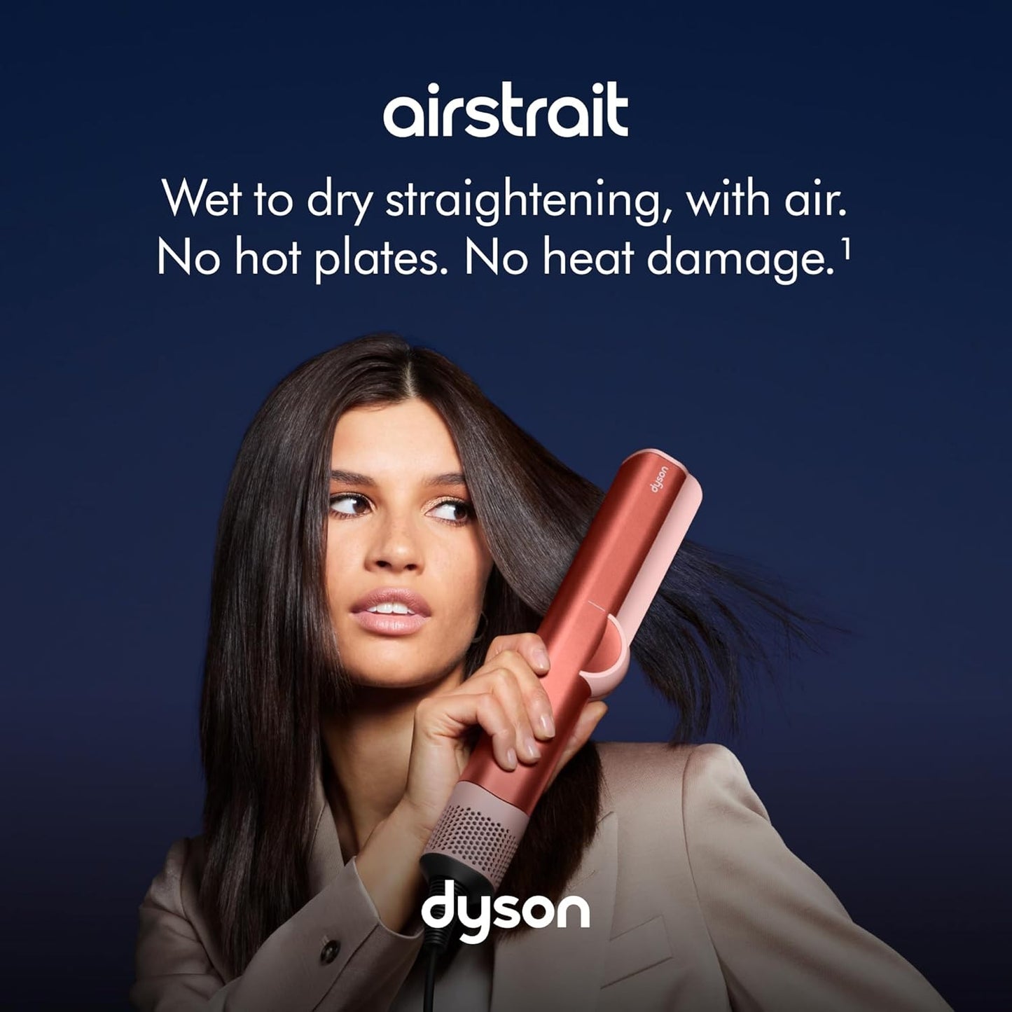 Dyson Airstrait™ Straightener - Strawberry Bronze/Blush Pink