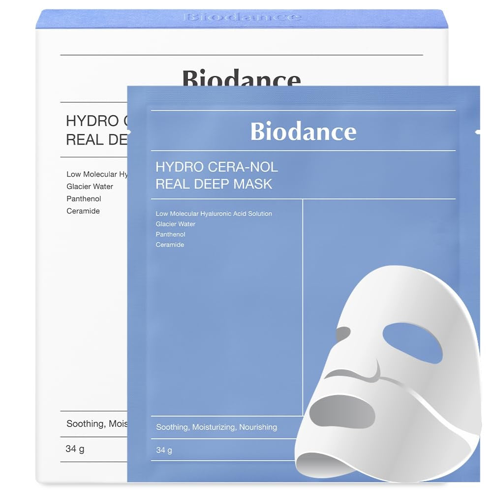 BIODANCE Hydro Cera-nol Real Deep Mask 1Box (34g*4ea)