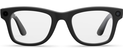 Ray-Ban | Meta Wayfarer (Gen 2) - Matte Black, Clear lenses