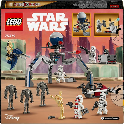LEGO 75372 Clone Trooper & Battle Droid Battle