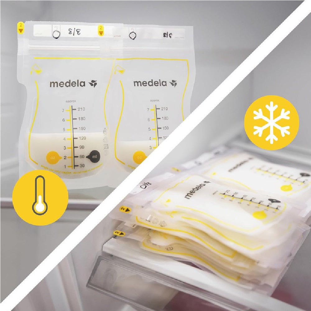 Medela Easy Pour Breast Milk Storage Bags 210 ml 25 pcs