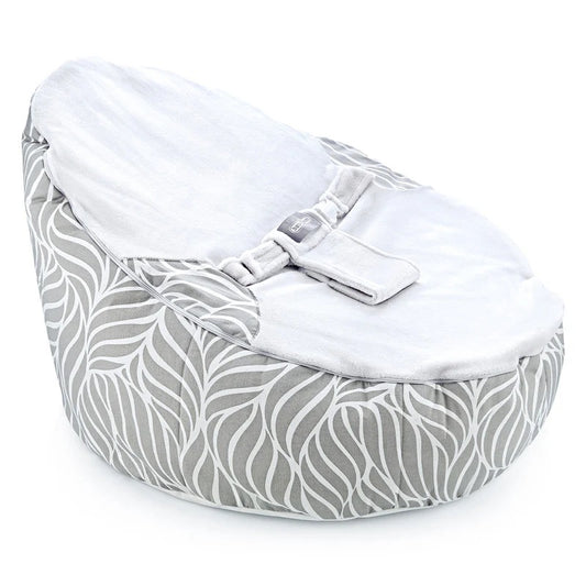 Babyjem Baby Beam Bed - Grey/White