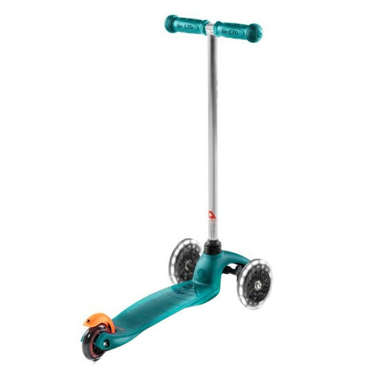 Mini Micro - Classic LED Scooter - Aqua