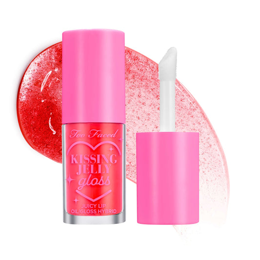 Too Faced Kissing Jelly Lip Oil Gloss 4.5ml - Sour Watermelon