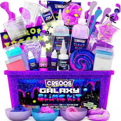 Creoos Galaxy Slime Kit With 31 Accessories