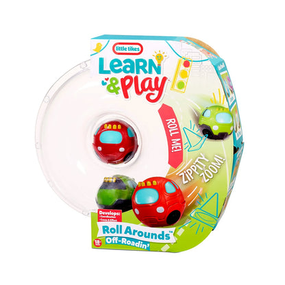 مجموعة من مركبتين من ليتل تايكس لتعليم اللعب والتدحرج 