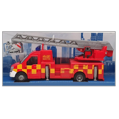 Burago - Municipal Vehicles Fire Truck w/ Ladder (18-32267)