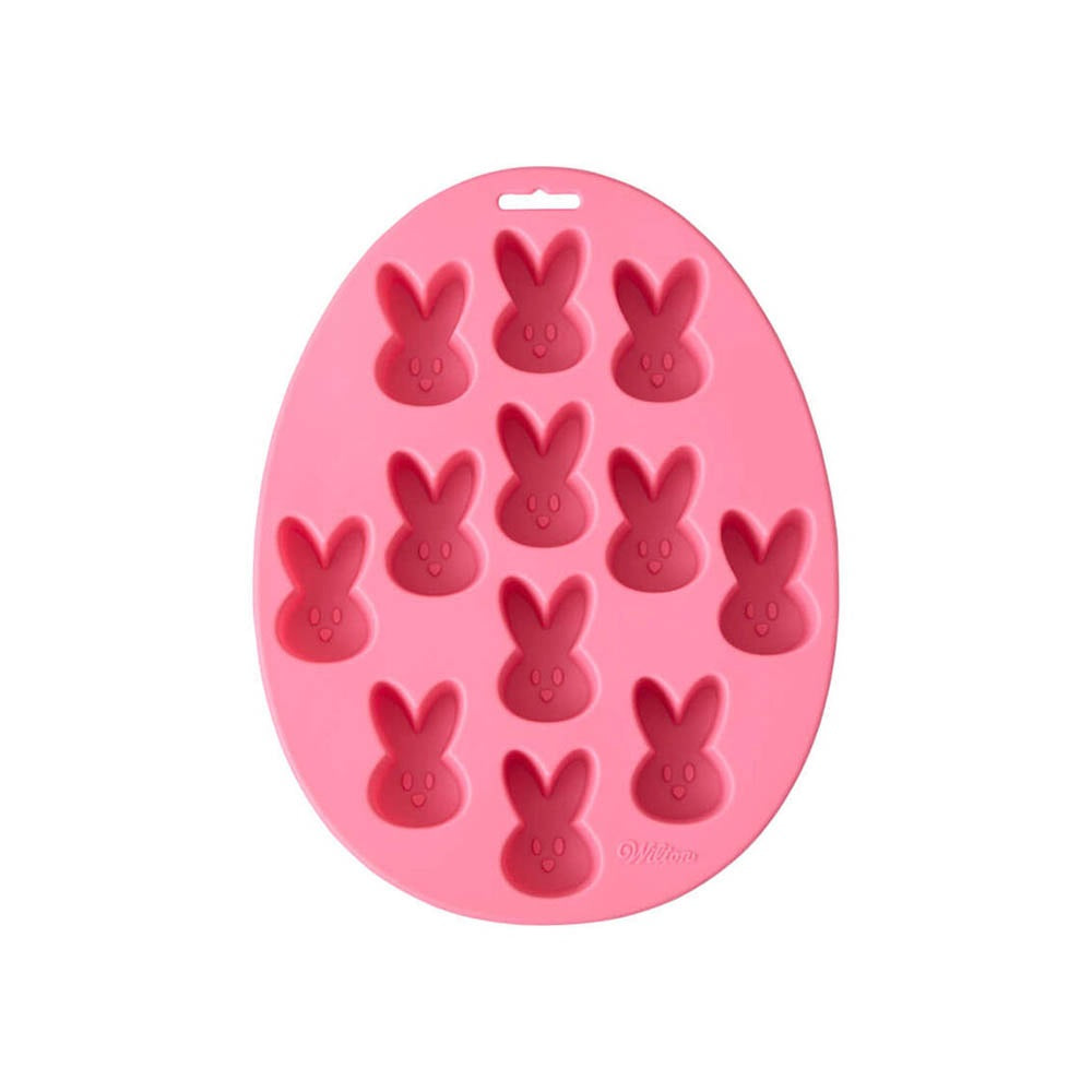 Wilton Easter Bunny Mini Treat Mould, 12 Cavities