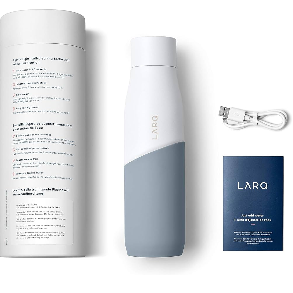 Larq Bottle Terra Edition White Pebble 710ml