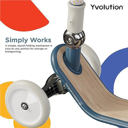 Yvolution Classic Glider Blue