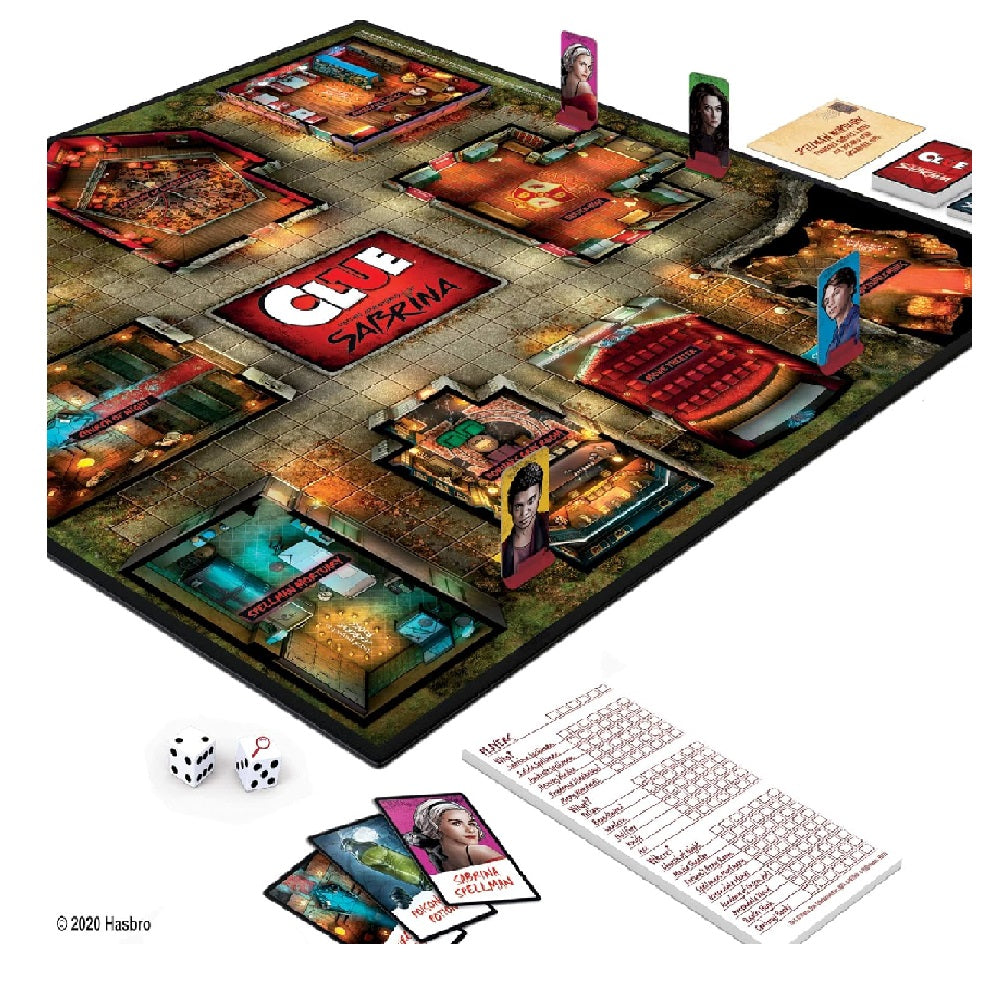 Hasbro Gaming Clue Chilling Adventures of Sabrina Edition