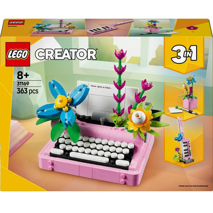 LEGO 31169 Creator Typewriter with Flowers