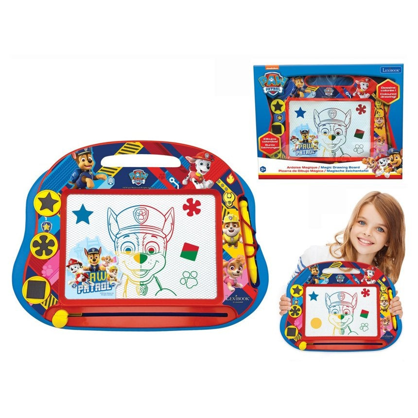 Lexibook - Paw Patrol Magnetic Multicolor Drawing Board A5 with Accessories