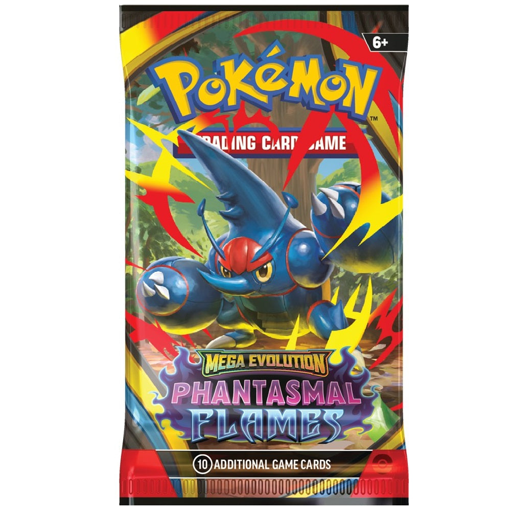 Pokémon TCG Mega Evolution Phantasmal Flames Booster Pack