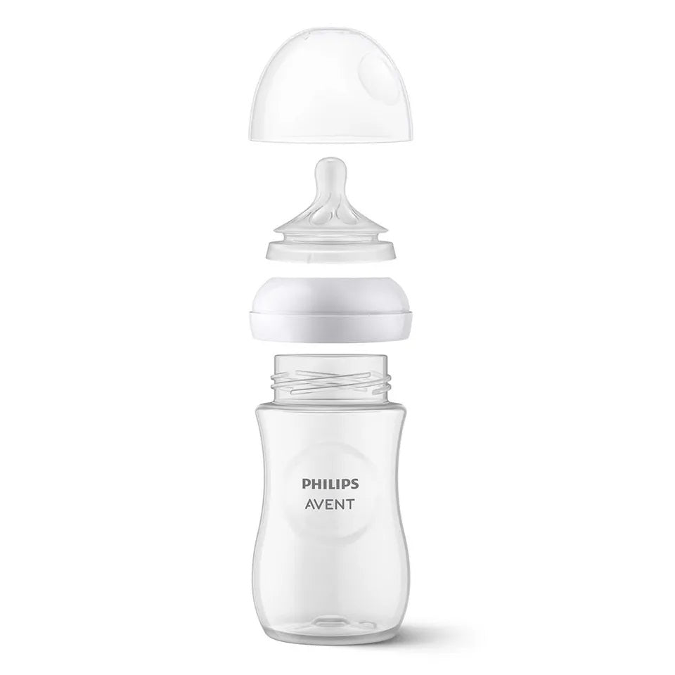 Philips Avent Natural 3.0 Feeding Bottle, 260ml - Koaola - White