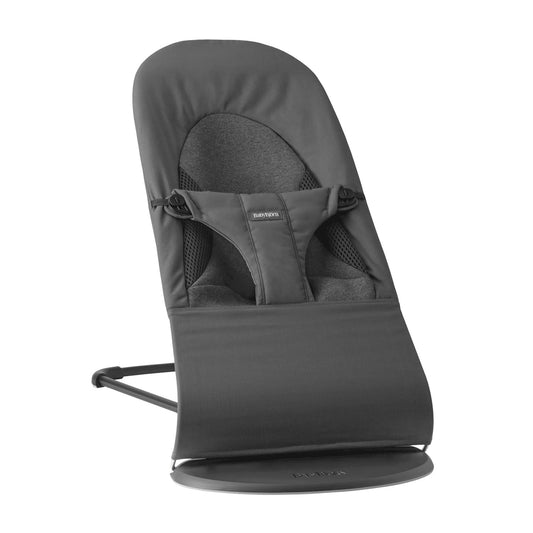 BabyBjorn Bouncer Balance Soft Woven/Jersey Tri Fabric - Dark Grey