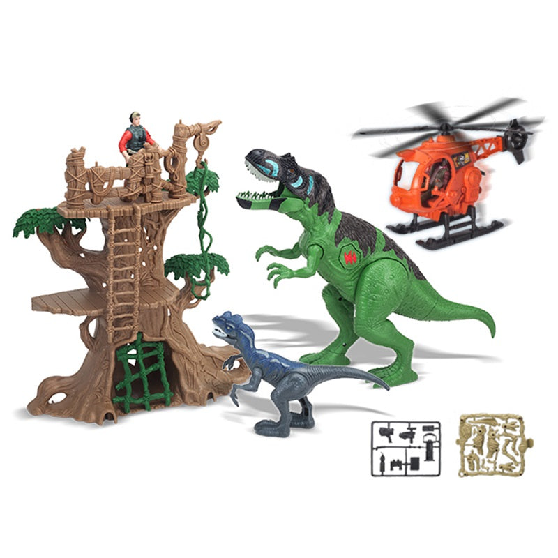 Dino Valley Light & Sound Siats Meekerorum Capture Copter Play Set