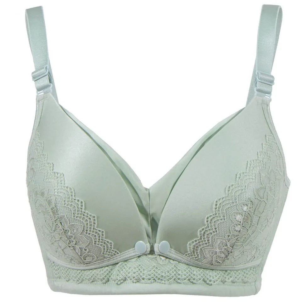 Okus - Full Cup Maternity & Nursing Bra - Green - XX Large