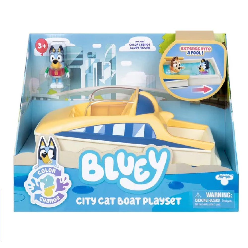 Color Motor Bot Bluey S13 Color Change Bluey's Motorboat Vehicle – Flitit - Online Store