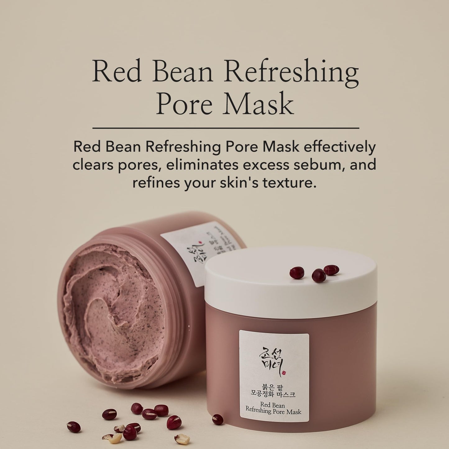 BEAUTY OF JOSEON Red Bean Refreshing Pore Mask 140ml