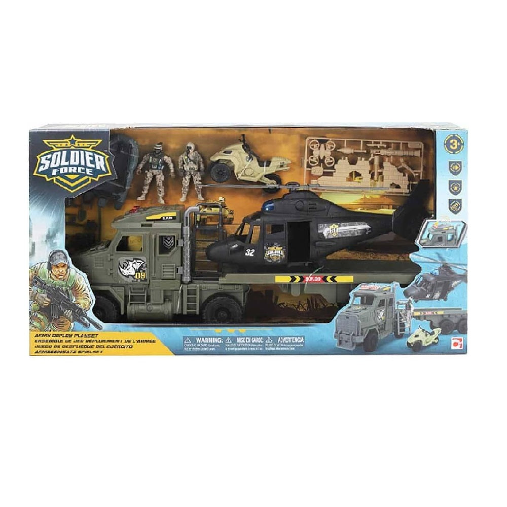 Soldier Force - Army Deploy Playset