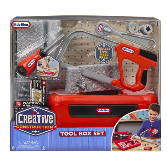 Little Tikes Creative Construction Tool Box Set