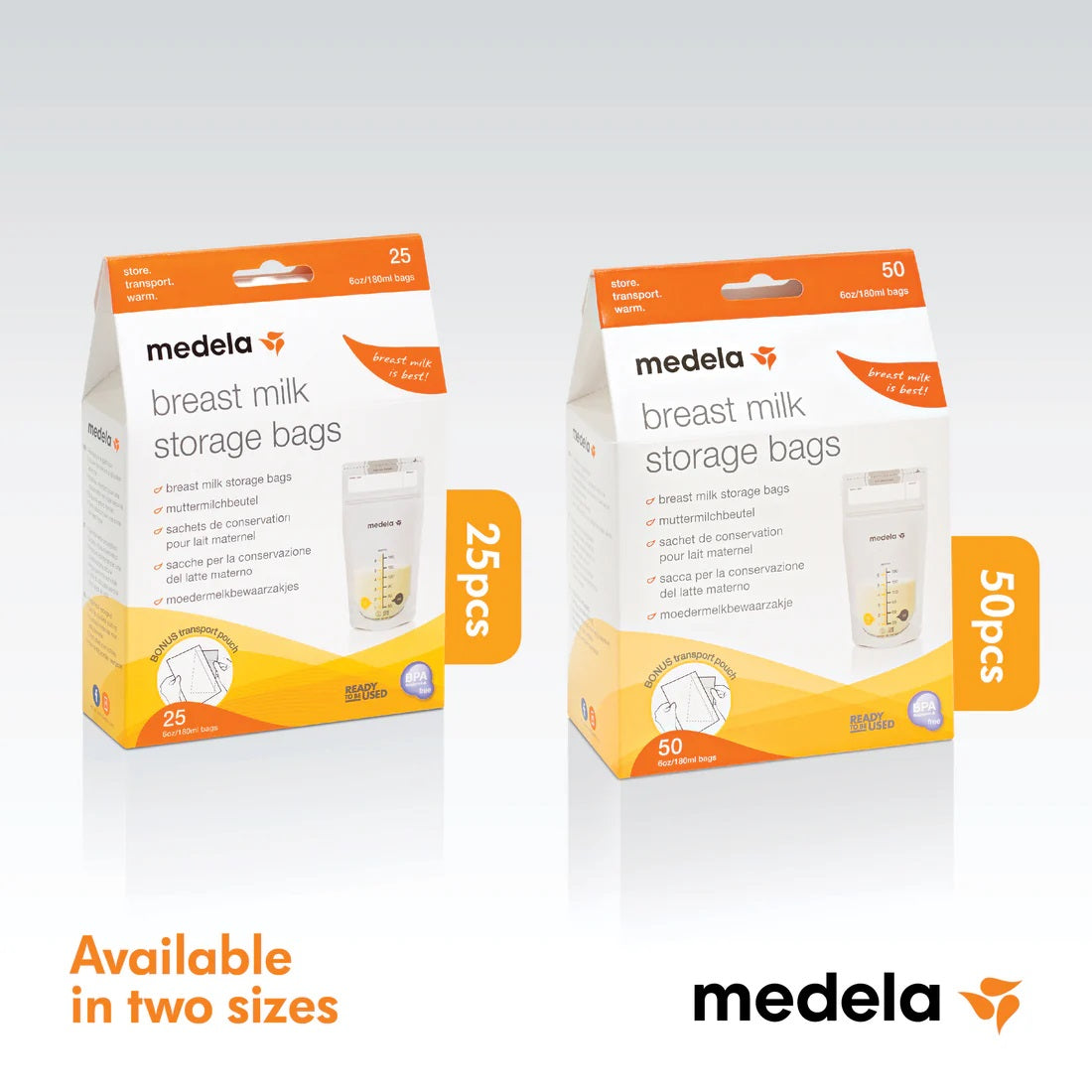 Medela Breastmilk Storage Bags (50 pcs)