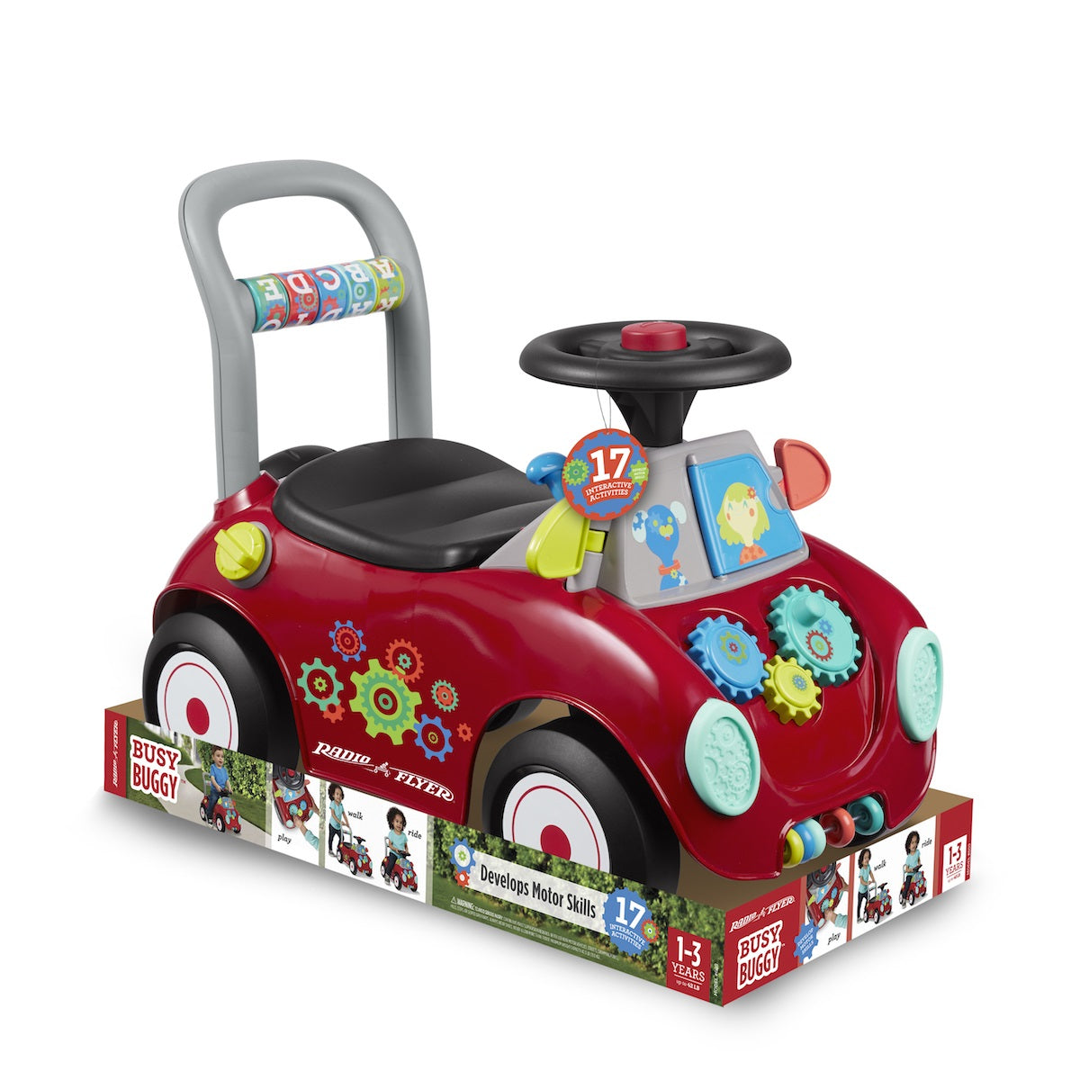 Radio Flyer Busy Buggy Red