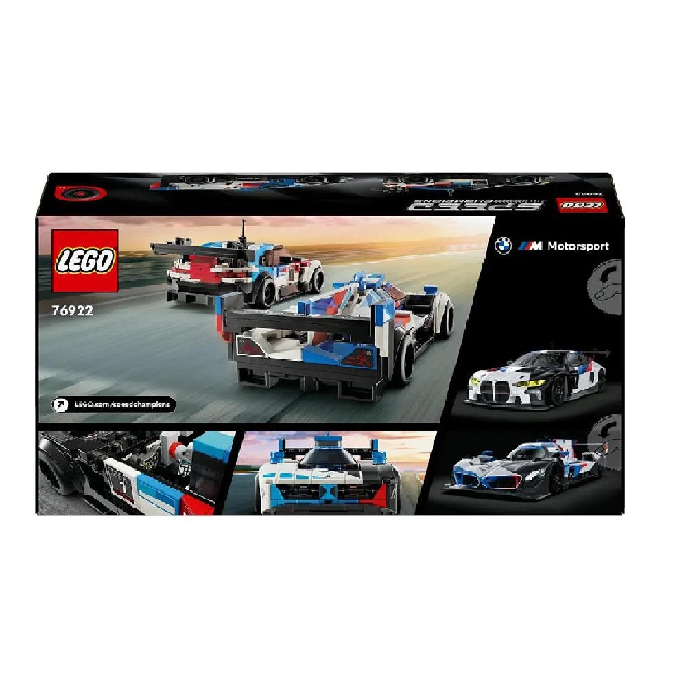 مجموعة سيارات سباق LEGO 76922 Speed ​​Champions BMW M4 GT3 &amp; M Hybrid V8