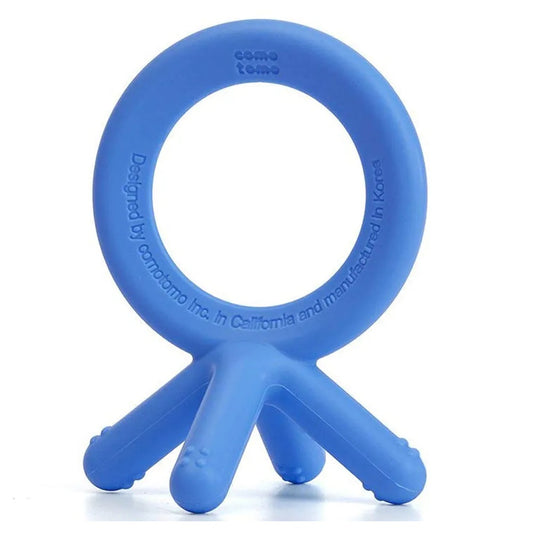 Comotomo - Silicone Baby Teether - Blue