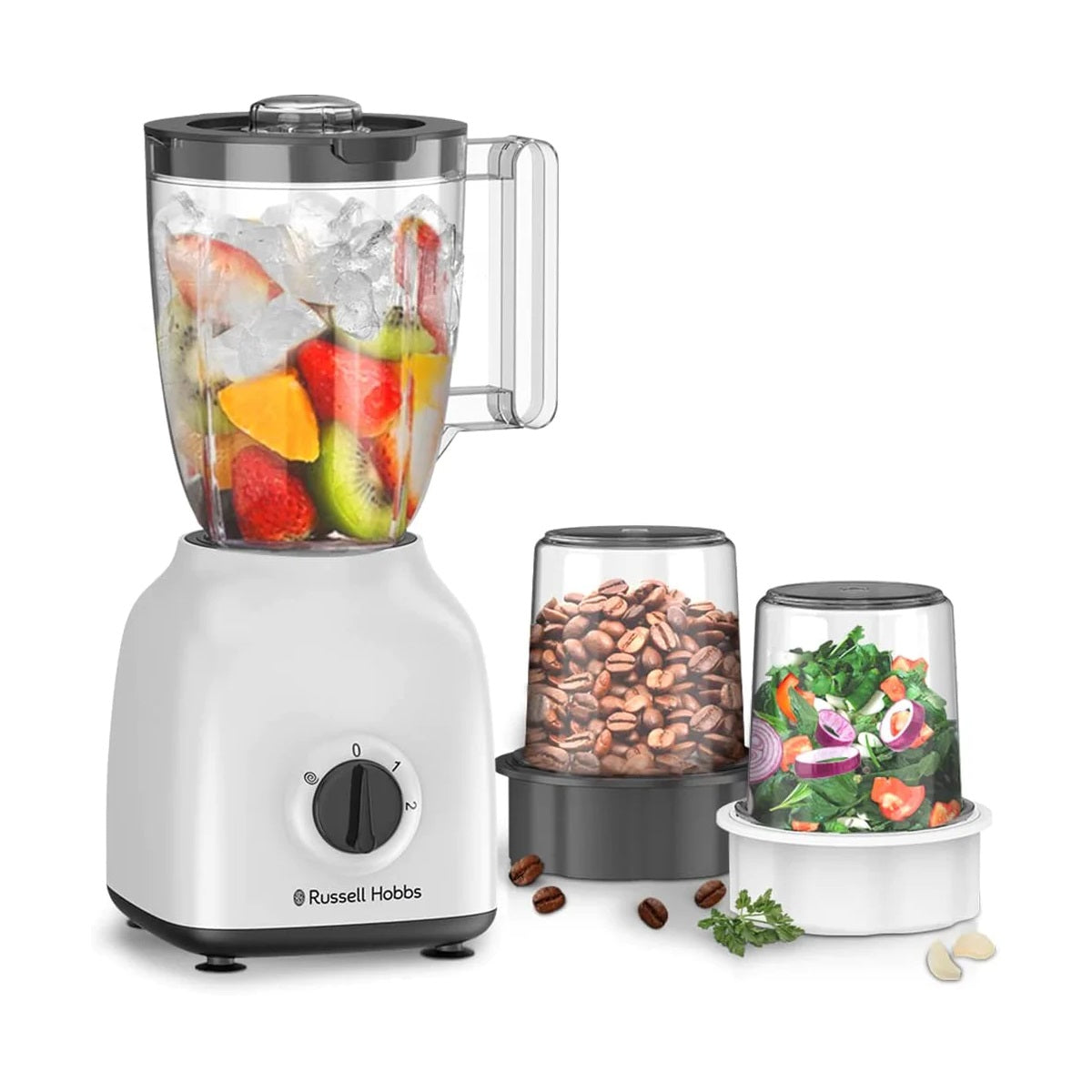 Russell Hobbs Blender with Mill Blender and 2 Mills