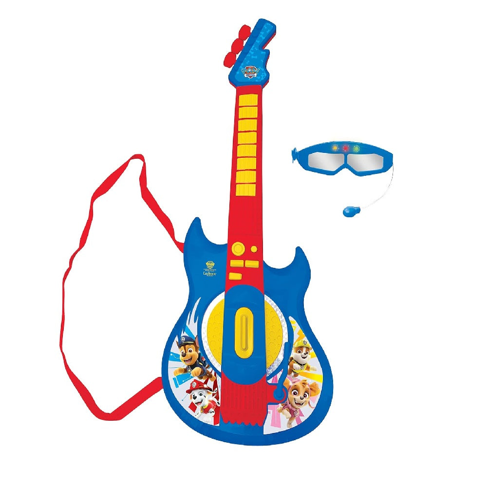 Lexibook Paw Patrol Electronic Light-Up Guitar with Microphone