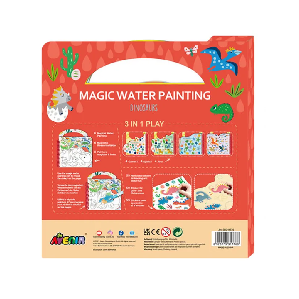 Avenir Magic Water Painting - Dinosaur