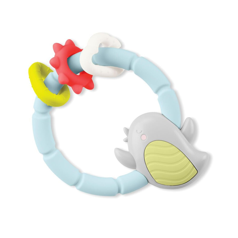 Skip Hop - Silver Lining Cloud Teethe & Play Toy - Bird