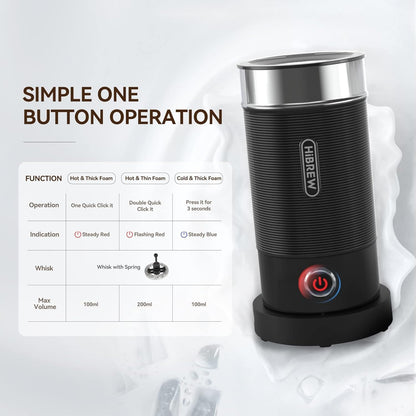 Hibrew - Milk Frother Black