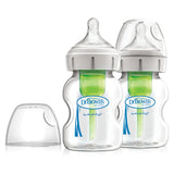Dr Browns Glass Wide Neck Options Plus Bottle Pack of 2 - 150 ml