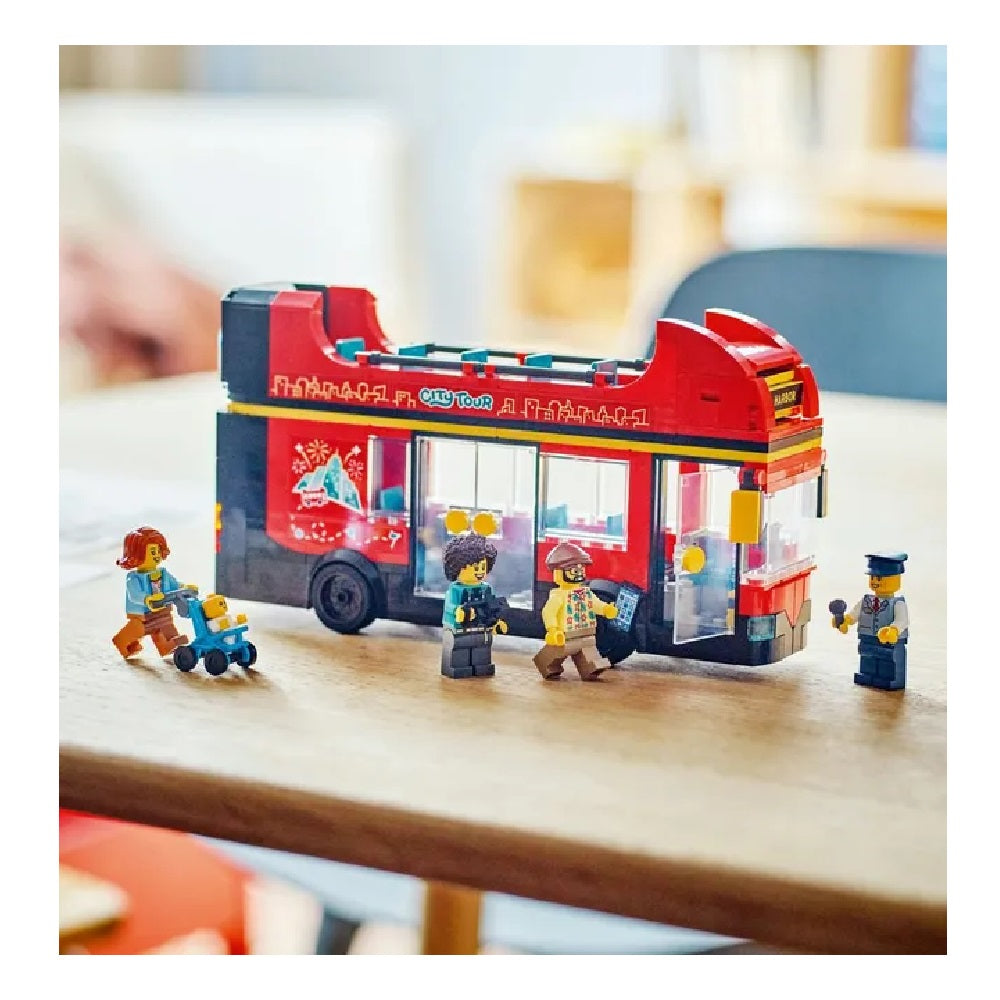 Lego 60407 Red Double-Decker Sightseeing Bus