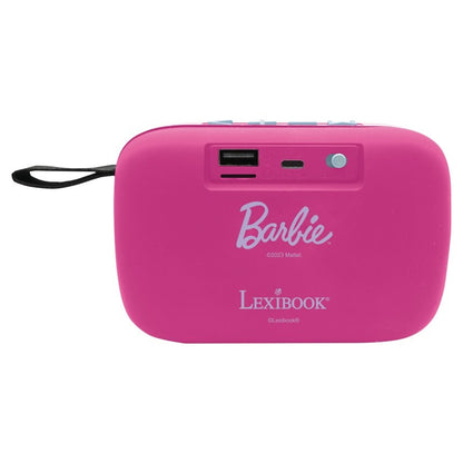 Lexibook - Barbie Bluetooth Portable Speaker With Fabric Finish