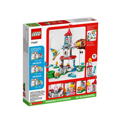 LEGO Super Mario 71407 Cat Peach Suit and Frozen Tower