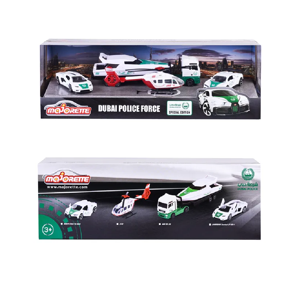 Majorette Dubai Police Force Set