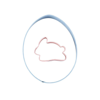 قوالب بسكويت على شكل بيضة مع أرنب صغير من ويلتون، مجموعة من قطعتين