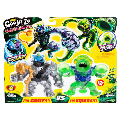 Goo Jit Zu Cursed Goo Sea Pantaro Vs Squidor