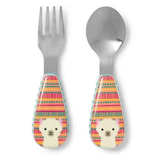 Skip Hop - Zootensils Fork & Spoon - Llama