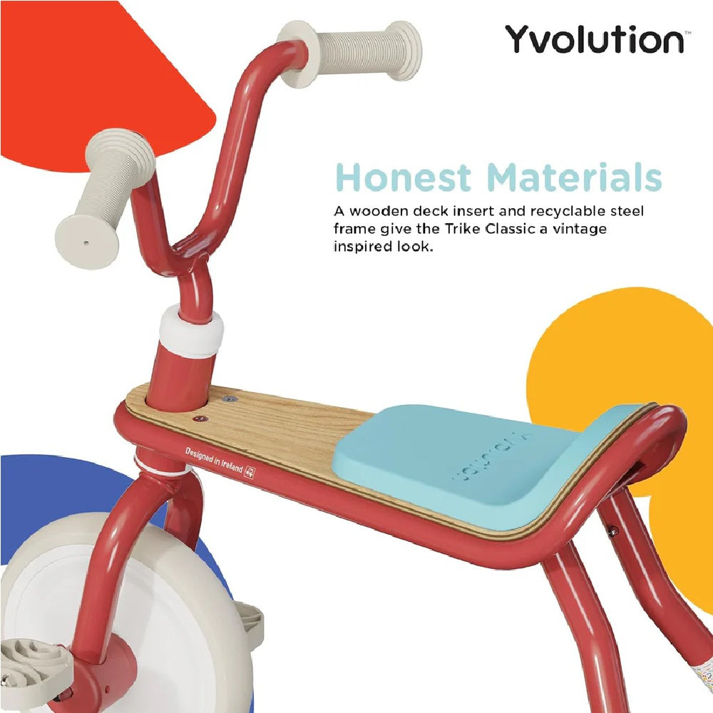 Yvolution Velo Trike Classic Red