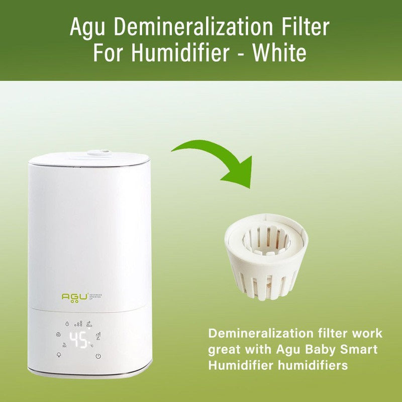 Agu Baby - Demineralization Filter for Humidifier - White